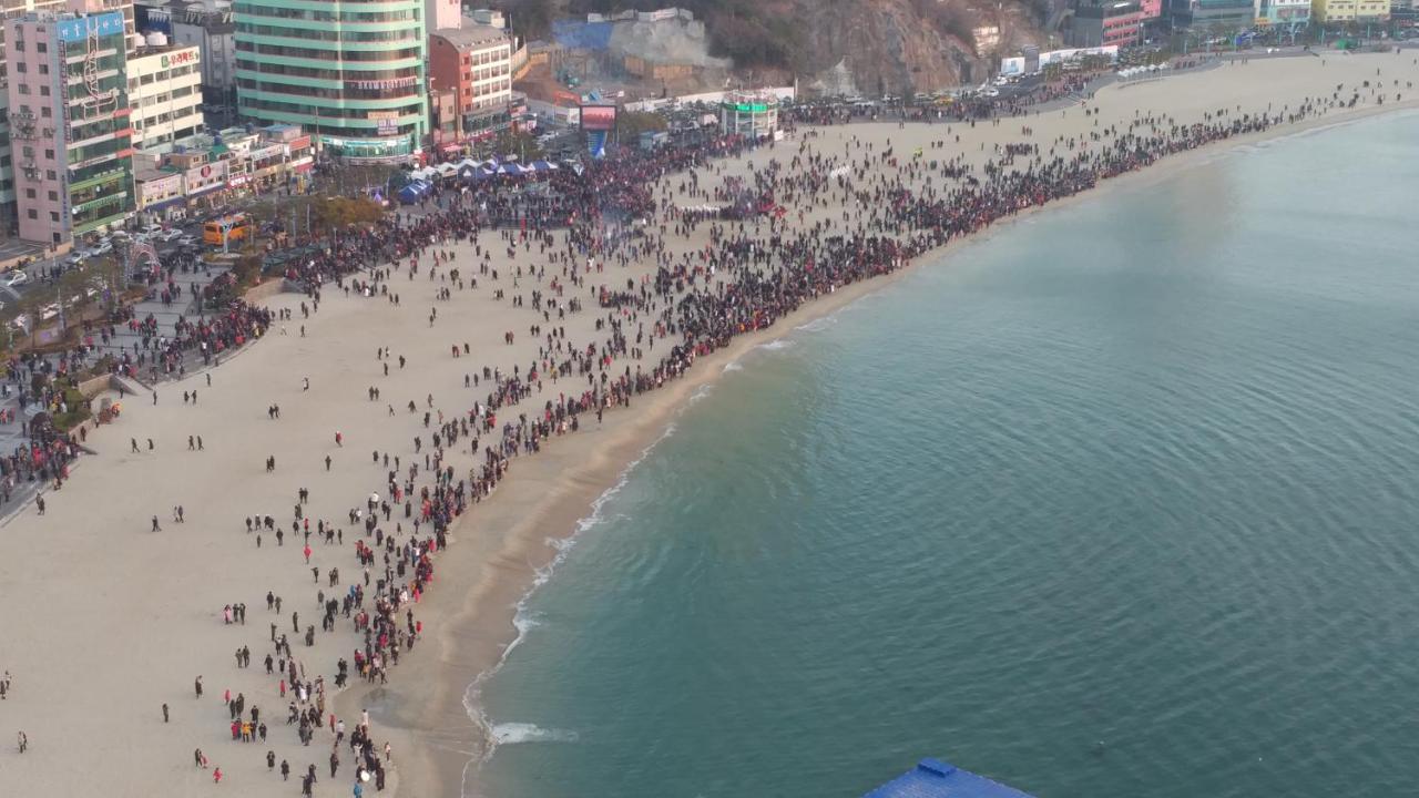 Brown-Dot Hotel Songdo Busan Exteriör bild