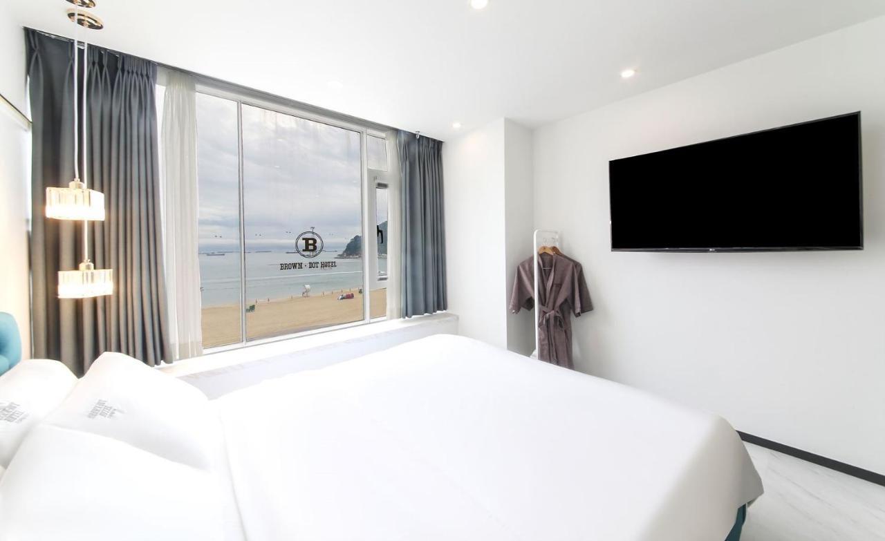 Brown-Dot Hotel Songdo Busan Exteriör bild