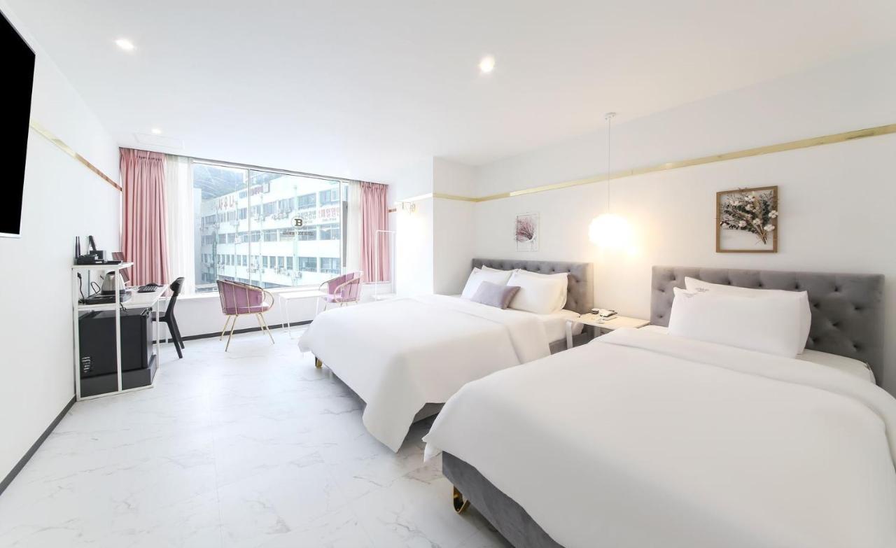 Brown-Dot Hotel Songdo Busan Exteriör bild