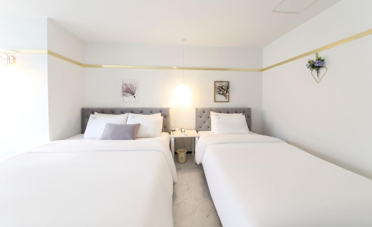 Brown-Dot Hotel Songdo Busan Exteriör bild