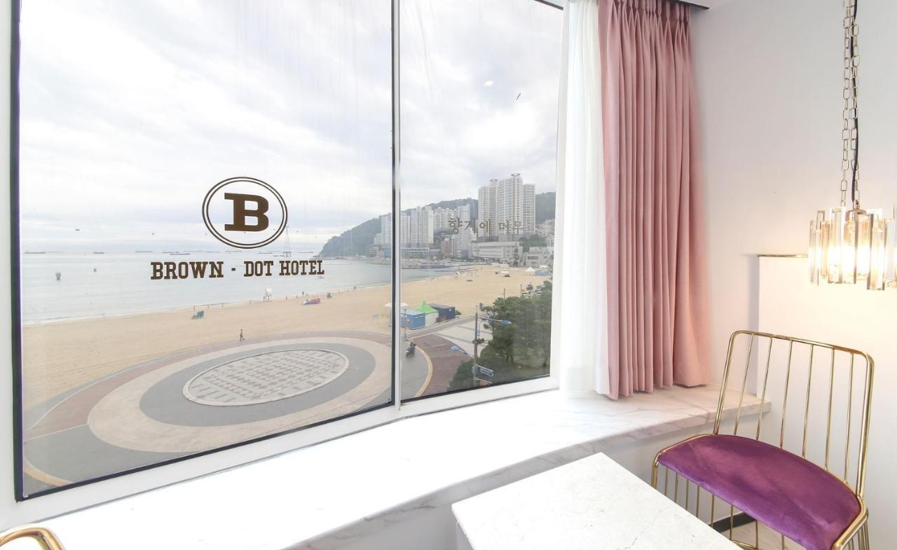 Brown-Dot Hotel Songdo Busan Exteriör bild